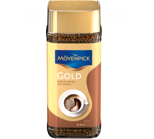 Кофе растворимый Mövenpick Gold Original 200 г