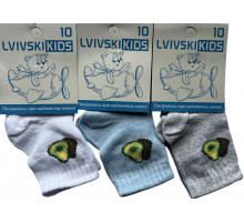 Дитячі шкарпетки Lvivski Kids Фрукти розмір 10