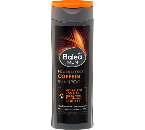 Шампунь для чоловіків Balea Men Coffein 300 мл Шампунь для чоловіків Balea Men Coffein 300 мл