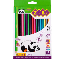 Олівці кольорові Zibi ZB2415 18 кольорів