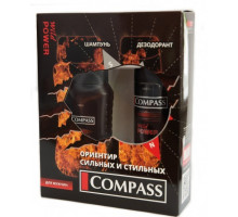 Набор мужской Compass Wild Power (шампунь + дезодорант)