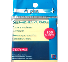 Блок паперу з липким прошарком APlus А-835 76х76 мм 100 листів