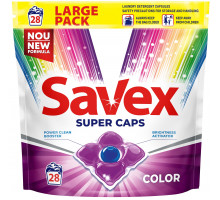 Капсулы для стирки Savex Super Caps Color 28 шт (цена за 1 шт)