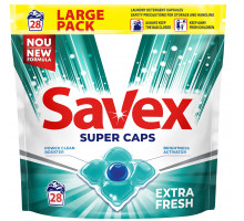 Капсулы для стирки Savex Super Caps Extra Fresh 28 шт (цена за 1 шт)