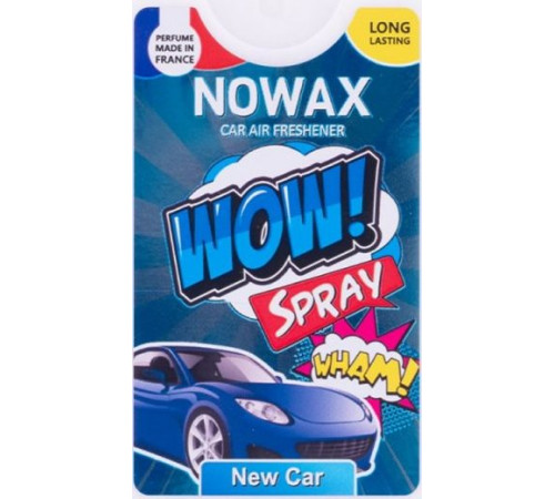 Ароматизатор повітря Nowax WOW Spray  у виставковому боксі 18 мл в асортиметі