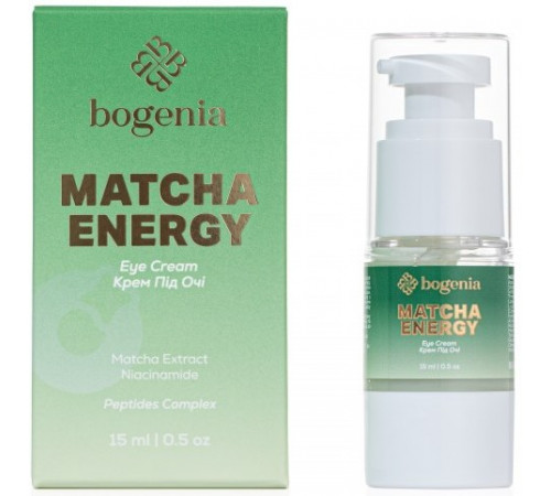 Крем під очі Bogenia BG459,003 Matcha Energy 15 мл