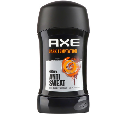 Твердий дезодорант для чоловіків AXE Dark Temptation 50 мл