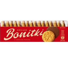 Печиво вівсяне Bonitki з молочним шоколадом 210 г