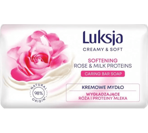 Мыло Luksja Роза и молочные протеины 90 г