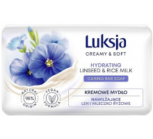 Мыло Luksja Семена Льна и Рисовое Молочко 90 г