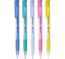 Ручка шариковая автоматическая Economix Venera Синяя 0.5 мм