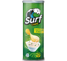 Чипсы Surf Sour Cream & Onion 160 г