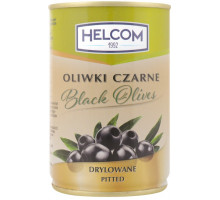Оливки консервовані чорні Helcom без кісточок 280 г