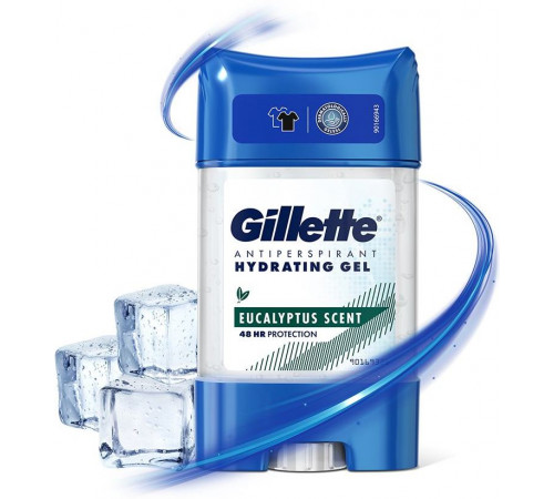 Гелевый дезодорант – антиперспирант Gillette Eucalyptus 70 мл