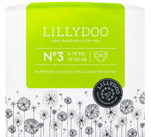 Подгузники Lillydoo 3 (6-10 кг) 10 шт