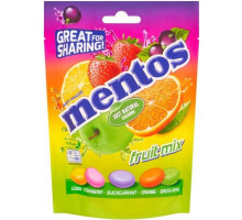 Драже жувальне Mentos Фруктовий мікс 160 г