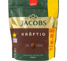 Кава розчинна Jacobs Kraftig економ пакет 400 г