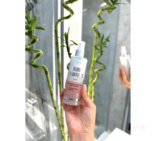 Спрей для волос Top Beauty с UV фильтрами Защита от солнца 200 мл Спрей для волос Top Beauty с UV фильтрами Защита от солнца 200 мл