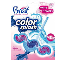 Блок для унитаза Brait Color Splash Sweet Flowers 45 г