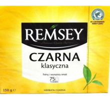 Чай Remsey Czarna klasyczna в пакетиках 75 штук 150 г
