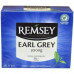 Чай Remsey Earl grey Strong в пакетиках 75 штук 131,25 г