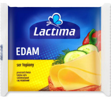 Сыр плавленый ломтиками Lactima Edam 130 г
