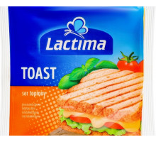 Сир плавлений скибочками Lactima Toast 130 г