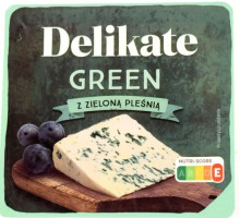 Сыр Delikate Green с зеленой плесенью 100 г
