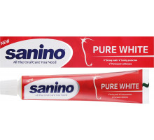 Зубна паста Sanino Pure White з відбілюючим ефектом 75 мл