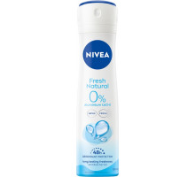 Дезодорант-антиперспірант жіночий Nivea Fresh Natural 0% 150 мл