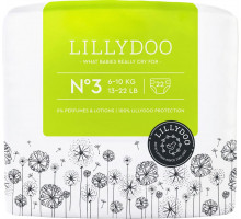 Підгузки Lillydoo 3 (6-10 кг) 22 шт