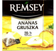 Чай Remsey Ananas Gruszka в пакетиках 20 штук 40 г