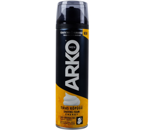 Піна для гоління Arko Energy 200 мл Піна для гоління Arko Energy 200 мл