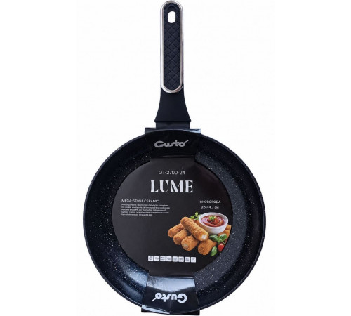 Сковорідка Gusto Lume GT-2700-24 керамічне покриття 24 см