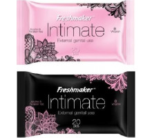 Вологі серветки для інтимної гігієни Freshmaker Intimate 20 шт