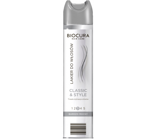 Лак для волосся Biocura Classic & Style фіксація 3 300 мл