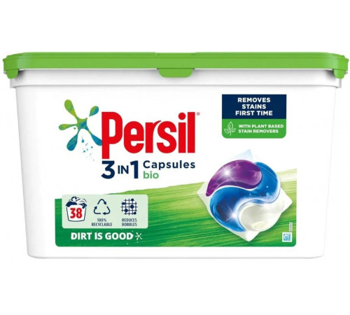 Гелевые капсулы Persil 3 in 1 Bio 38 шт (цена за 1 шт)