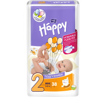 Подгузники детские Bella Baby Happy Mini 3-6 кг 38 шт