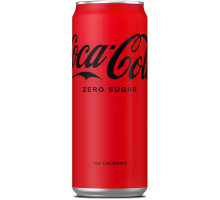 Безалкогольний напій Coca-Cola Zero Sugar 330 мл ж/б