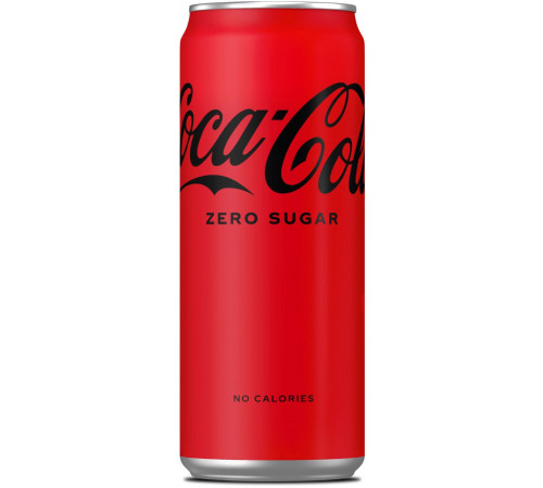 Безалкогольний напій Coca-Cola Zero Sugar 330 мл ж/б