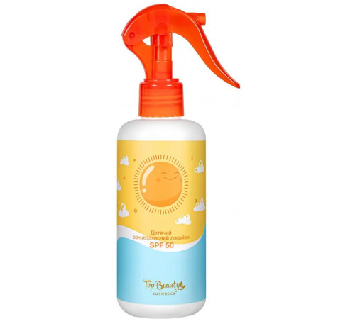 Дитячий сонцезахисний лосьйон Top Beauty SPF 50 200 мл Дитячий сонцезахисний лосьйон Top Beauty SPF 50 200 мл
