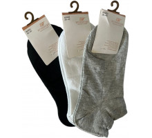 Шкарпетки жіночі короткі Ecosocks В2202 сітка розмір 36-40