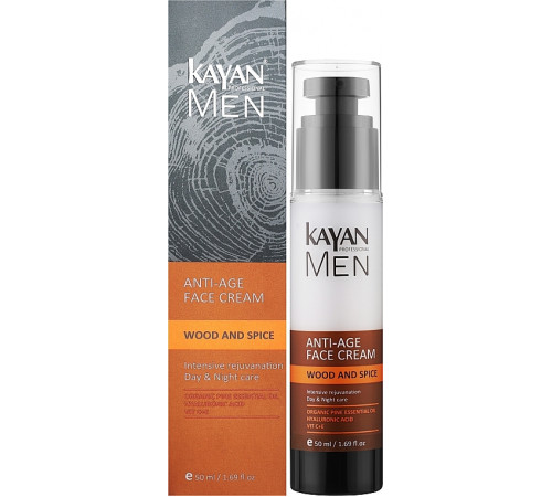 Антивіковий чоловічий крем для обличчя Kayan Professional Men 50 мл Антивіковий чоловічий крем для обличчя Kayan Professional Men 50 мл