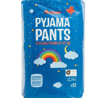 Підгузки-трусики нічні Auchan Pyjama Pants 8-15 років (27-57 кг) 12 шт