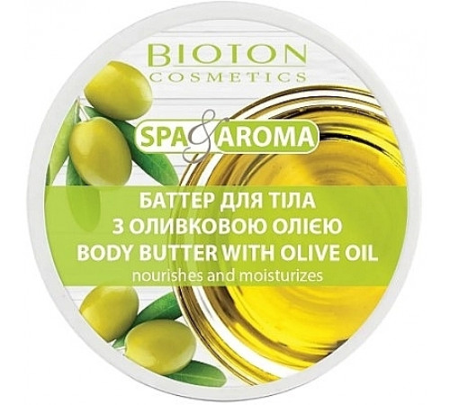 Баттер для тіла Bioton Cosmetics Spa & Aroma з Оливковою олією 250 мл