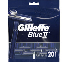 Станки для бритья Gillette Blue II 20 шт