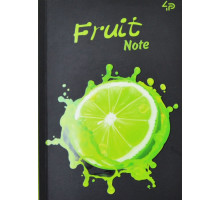 Блокнот 4Profi А5 Fruit Note цветные однотонные листы 40 листов