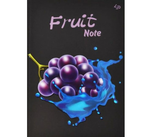 Блокнот 4Profi А5 Fruit Note цветные однотонные листы 40 листов