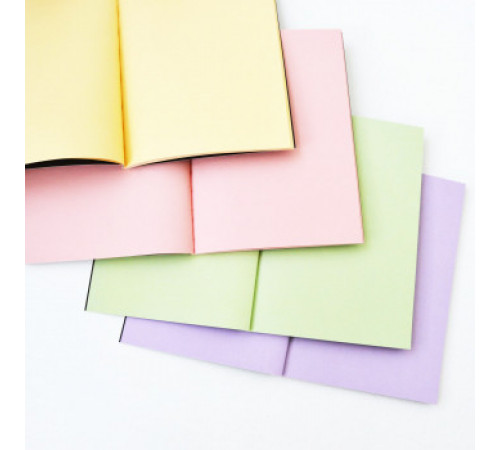 Блокнот 4Profi А5 Fruit Note цветные однотонные листы 40 листов