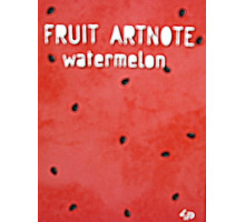 Блокнот 4Profi А5 Fruit Artnote цветные листы 40 листов